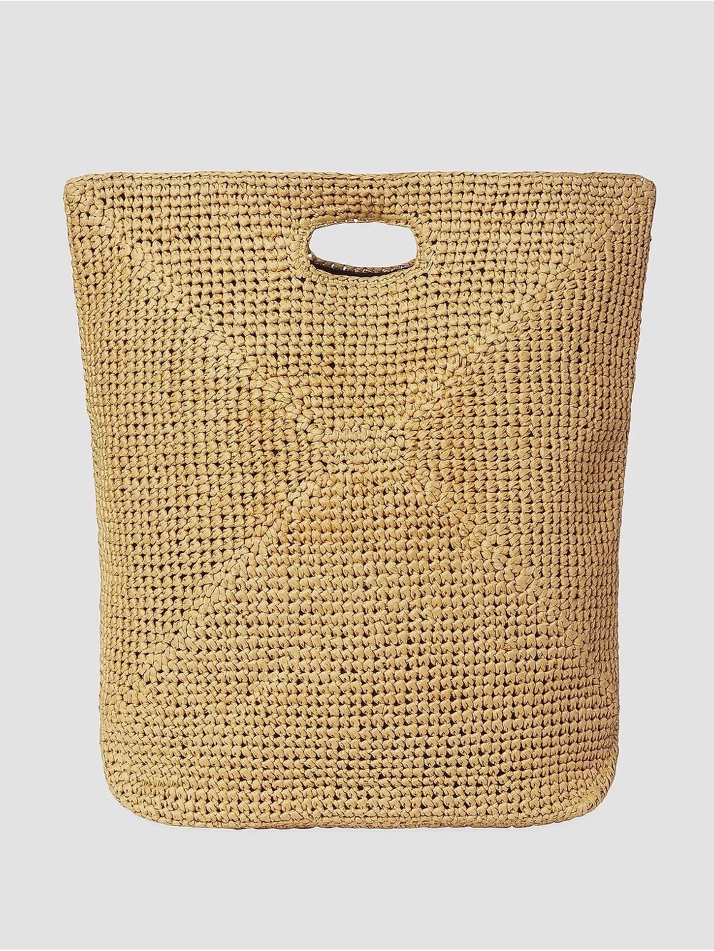 ALC Rori Woven Straw Tote Bag in Natural Tan